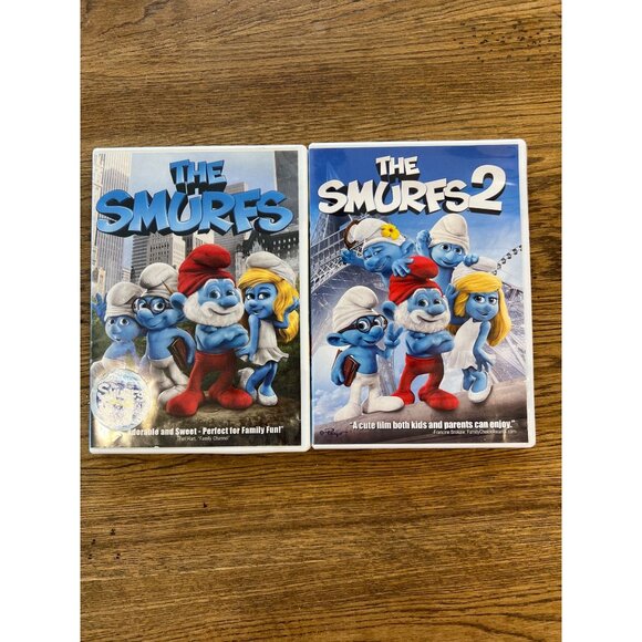 The Smurfs & The Smurfs 2 DVD Bundle - Family Comedy Movies - Picture 1 of 2